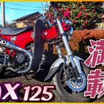 【ホンダ】「ダックス125」試乗『小型レジャーバイクのカスタムダックスに乗ってみる』【モトブログ】