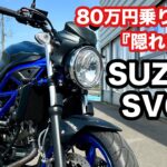 【バイク試乗動画】終のバイク候補 No.002 スズキSV650（モトブログ）