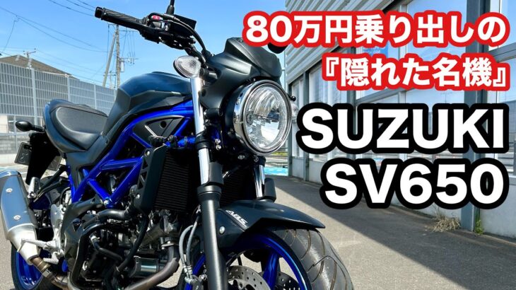 【バイク試乗動画】終のバイク候補 No.002 スズキSV650（モトブログ）