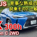 【レクサスUX 改良最新型】公道試乗その2 LEXUS UX 300h version C HEV 2WD 一般道後編