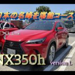 【国産車試乗】LEXUS NX350h version Lで東名高速道路下りを奔る(富士スピードウェイを目指す)