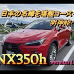 【国産車試乗】Lexus NX350h version Lで明神峠及び三国峠を奔る(山中湖と富士山を眺めながら)