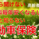 【60代年金生活：自動車保険】高齢者の節約術。保険料のランク制度で安くなります。安全運転が重要です。#自動車保険＃年金生活＃60代#女一人暮らし＃節約＃シニア＃貧乏#年金暮らし#高齢#女ブログ