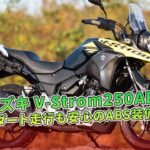 【スズキ V-Strom250ABS試乗記事】ダート走行も安心のABS装備  | バイクの情報