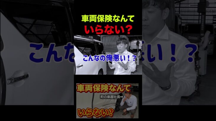 車両保険なんていらない⁉️#任意保険#自動車保険#事故車両#自動車事故