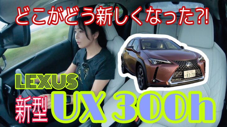 新型UX 300h VersionL ／レクサス LEXUS【夜の帳の一般道試乗】暮れゆく中でごめんなさい！新型になったけどどこがどう違うの？のお話しをしています！愚直な”改良”！