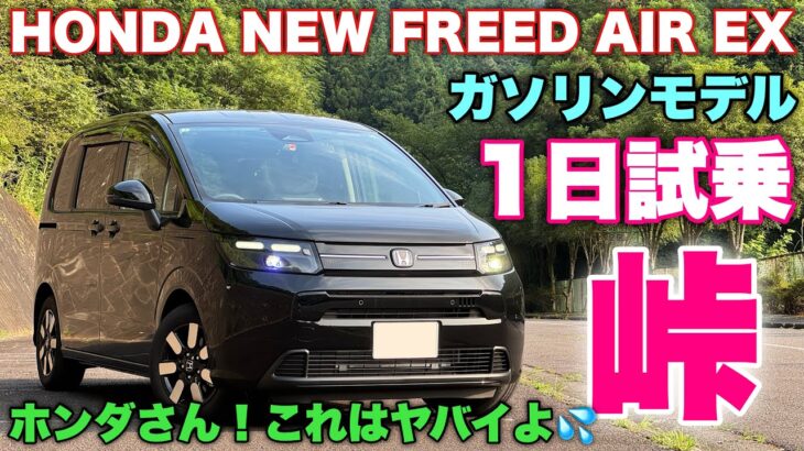 ホンダ 新型フリード AIR EX ガソリン 1日試乗 ワインディング編！ガソリン車の峠はダメ？まさかの意外な結果に…HONDA NEW FREED AIR EX GAS Test Drive