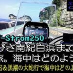 【SUZUKI V-Strom250】ひさびさ南紀白浜まで一人旅。シュノーケリングでサンゴの様子を見てきました。