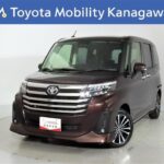 トヨタ ルーミー 1.0 カスタムG-T 元試乗車。走行距離597km、年式2024年、車検2027年4月。総合評価６、中古車としては最高の状態です。お買い得の2,189,000円