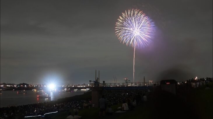 【外配信】2024.08.24 江戸川・市川花火大会とタイヤ交換後の試走 Part 01【自転車】