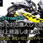 【SUZUKI V-Strom250】中古購入してから6か月以上経過しました。