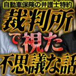 【ほけんと怪談】自動車保険の弁護士特約　裁判所で視た不思議な話し　＃２２