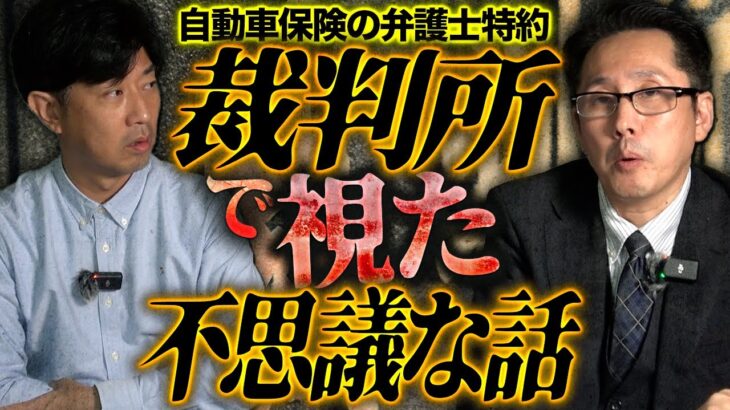 【ほけんと怪談】自動車保険の弁護士特約　裁判所で視た不思議な話し　＃２２