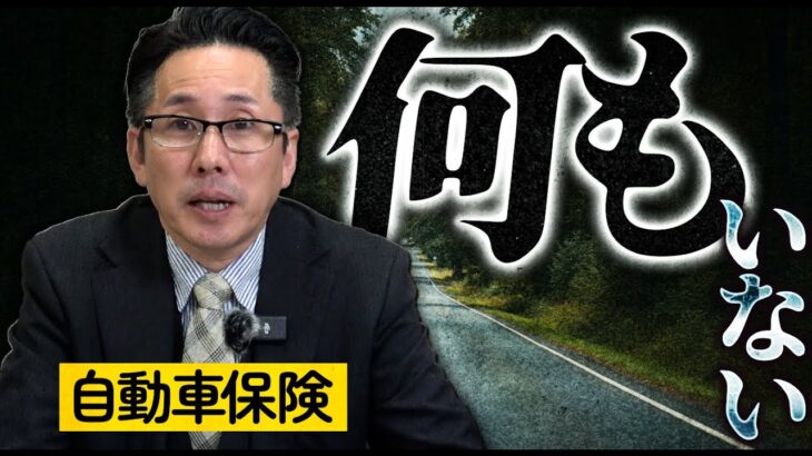 【ほけんと怪談】自動車保険　追突事故とグーグルマップの不思議な話し　＃３９