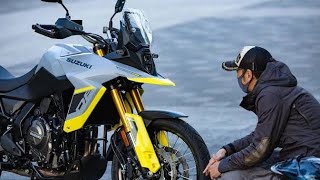 「名車の予感！」「やっぱ前輪19インチ」スズキ V-STROM 800 試乗インプレッション