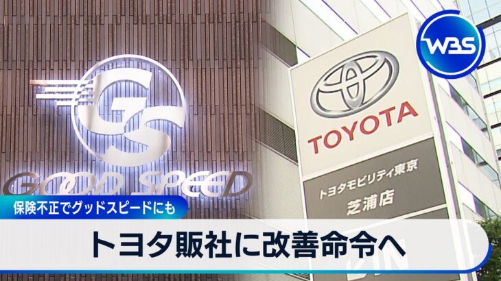 トヨタ販社に改善命令へ　保険不正でグッドスピードにも【WBS】