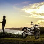 KLX230シェルパ　試乗、インプレ　セローとちょい比べ