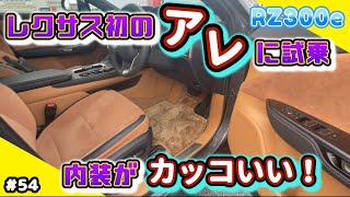 レクサス初のBEV（完全電気自動車）　RZ300e試乗　内装の色遣いやデザインが完全に好みだった！　デジタルインナーミラーカメラの位置が、、、　54