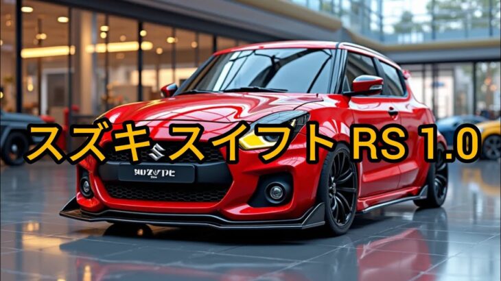 スズキ スイフト RS 1.0 | フルレビュー・機能・試乗