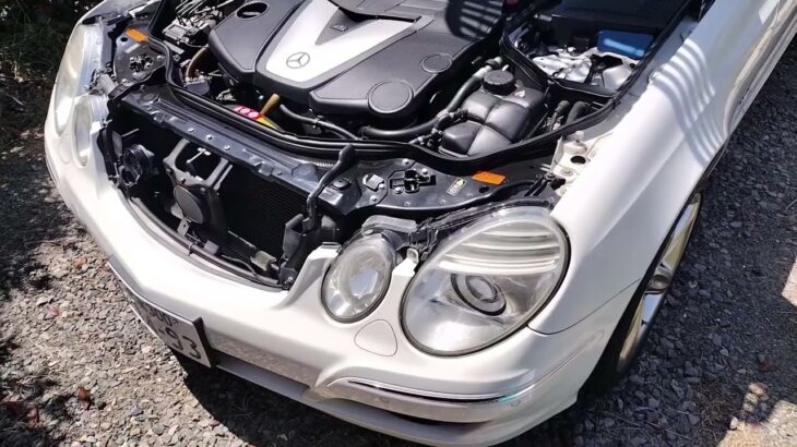 メルセデスベンツ W211 E320CDI エアコンフィルター(ACコンビフィルター)交換