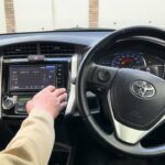 20250406 カローラフィールダー 16 ナビ取付、取り外し