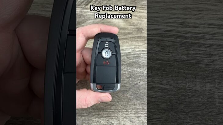 FORD RANGER Key Fob Battery Replacement – How To Change Replace #carkey #diy #fordranger #keyfob