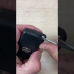 Toyota Aygo flip key battery change -EASY DIY #automobile #carkeys #mechanic #fix #Toyota
