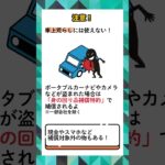 車やパーツが盗まれた！車両保険は使える？#自動車保険 #車両盗難 #パーツ盗難 #車両保険 #任意保険