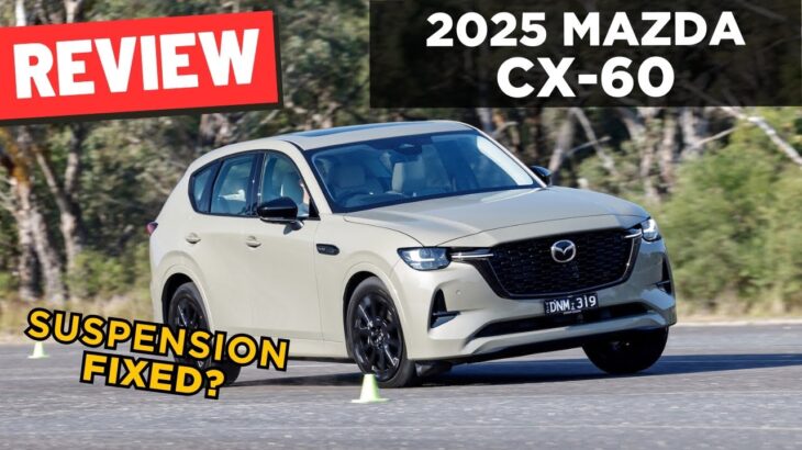 2025 Mazda CX-60 review & POV test drive (with updated suspension)
