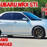 $24,900 TEST DRIVE! 2004 Subaru WRX STI, 6-speed manual AWD, Factory rated at 300hp Garaged From New