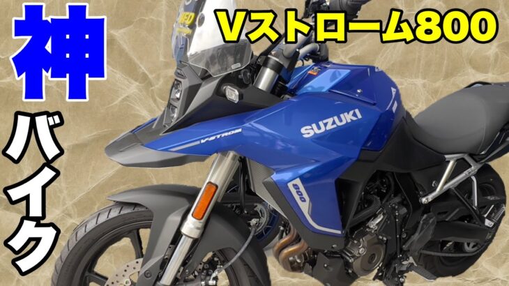 レブル1100乗りがVストローム800に試乗 SUZUKI インプレ 素人感想 レブルカスタム【試乗レビュー】