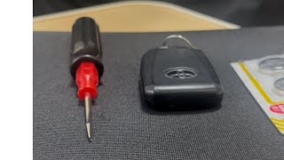 【TOYOTAハイエース 自車紹介&スマートキー電池交換】　電池交換は後半