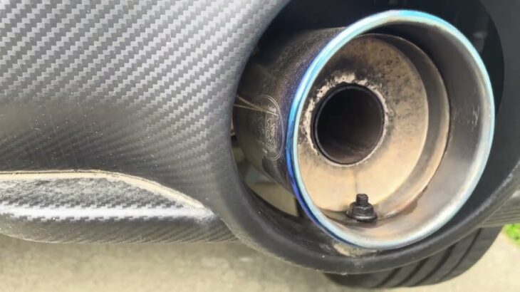 20250420 スイフトスポーツ ZC33S マフラー交換 柿本から純正-1