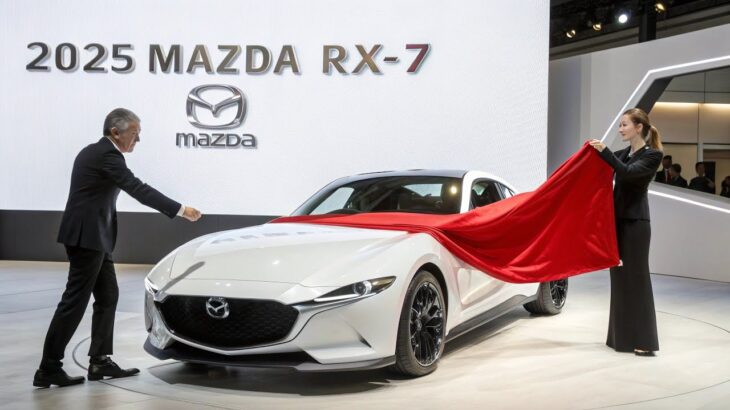 2025年新型マツダRX-7試乗レビュー！伝説のロータリーが帰ってきた！