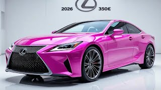 2026年 レクサスES 350e｜進化したデザイン＆ハイブリッド性能を徹底解説