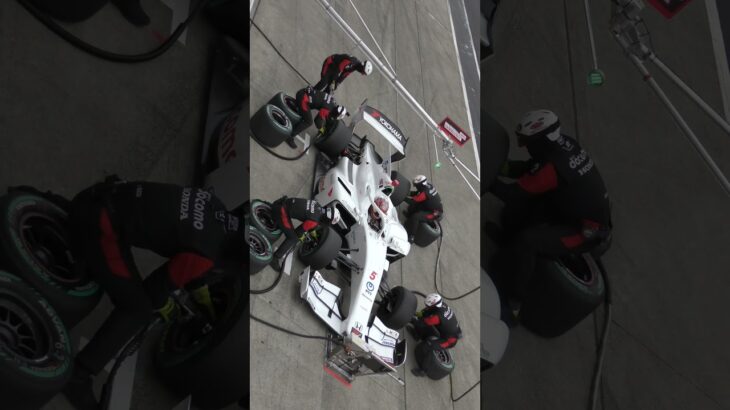 ショート用 ＃牧野任祐 選手のタイヤ交換 レコノサンスラップ #DOCOMO TEAM DANDELION RACING ＃太田格之進 #鈴鹿サーキット #ホンダ #sformula