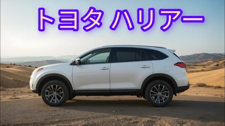 **「トヨタ ハリアー 2020年モデル 試乗レビュー｜新型SUVの魅力を徹底解説」