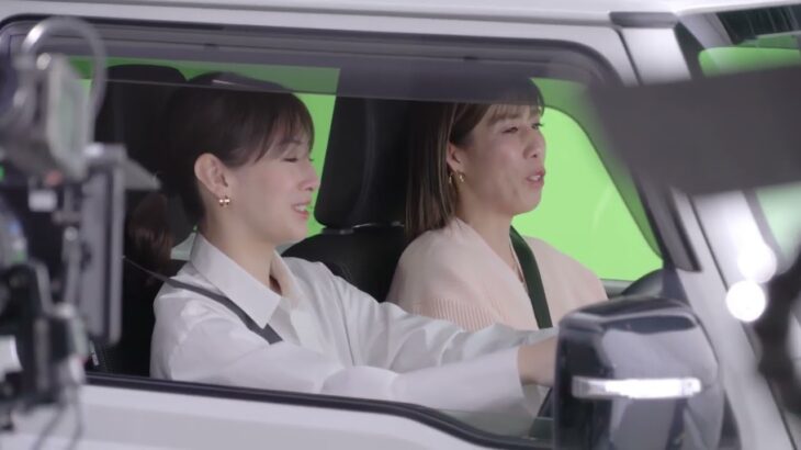 Total assist 自動車保険「スペシャリストと走ろう　吉田沙保里」篇（メイキング）