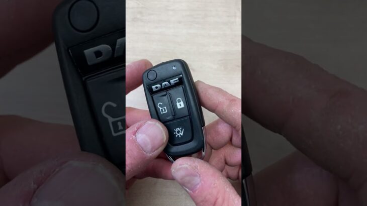 DAF Remote key battery -EASY DIY #automobile #mechanic #carkeys