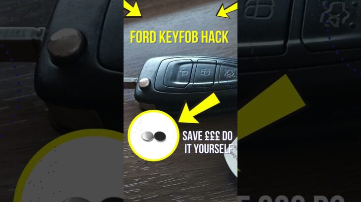 Ford Key Fob Battery Replacement Hack | Quick & Simple DIY Fix!
