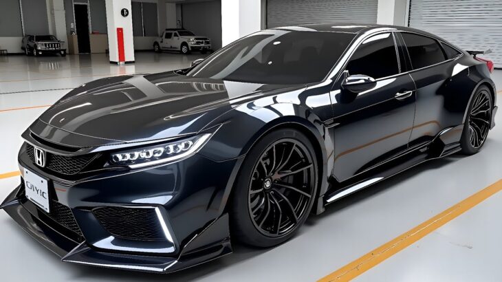 2025年のホンダ・シビック、もはやスーパーカーのような姿に！