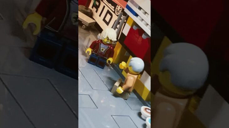 タイヤ交換もろコミでええ…？ #shorts #lego #車好き #見てね #ネタ動画 #ガレージ #4wlc #楽しければそれでよし #無言配信 #シャコタン #日本車 #2000gt #レガシィ