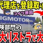 ビッグモーター50%リストラで保険代理店の登録取り消しへ【ゆっくり解説】