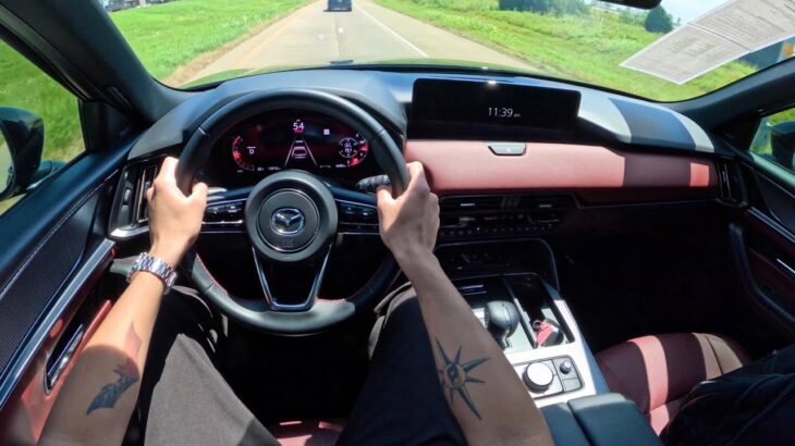 2025 Mazda CX-70 PHEV Premium Plus – POV Test Drive