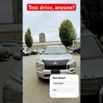 2025 Mitsubishi Outlander PHEV test drive?  #shorts #mitsubishi #outlander #automobile #phev