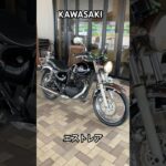KAWASAKI エストレア　BJ250A キャブ車　前後タイヤ交換　ドライブチェーン・スプロケ交換　リアキャリアステー　機関良好#kawasaki #エストレア