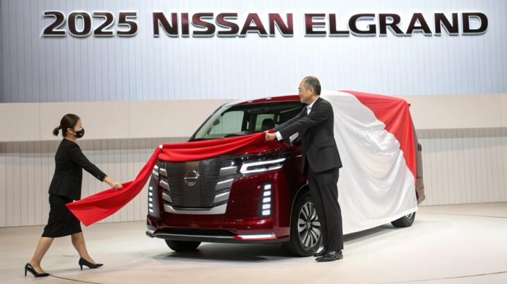 「新型2025年日産エルグランド徹底レビュー！ラグジュアリーMPVの完成形がここに！」