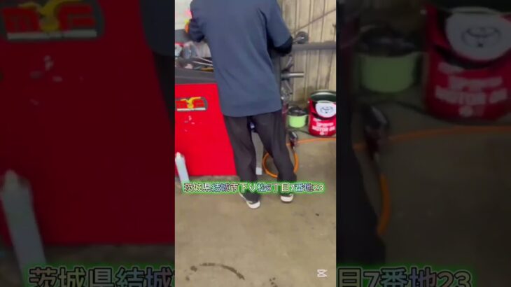 fix結城店の日常 #short #shorts #店舗紹介 #タイヤ交換