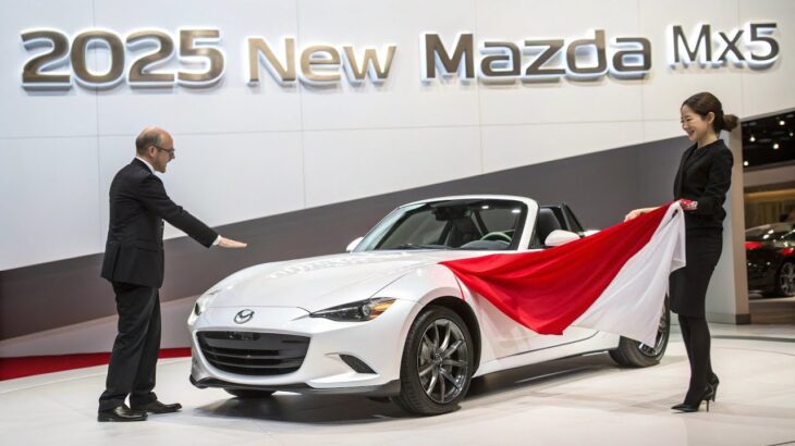 こちらが別のスタイルのタイトル案です：【試乗レビュー】2025年新型マツダMX-5｜究極のピュアドライビング体験！最新モデルの魅力とは？