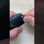 Citroen Flip key battery change -EASY DIY #automobile #remotebattery #fix #remotecontrol #carkeys